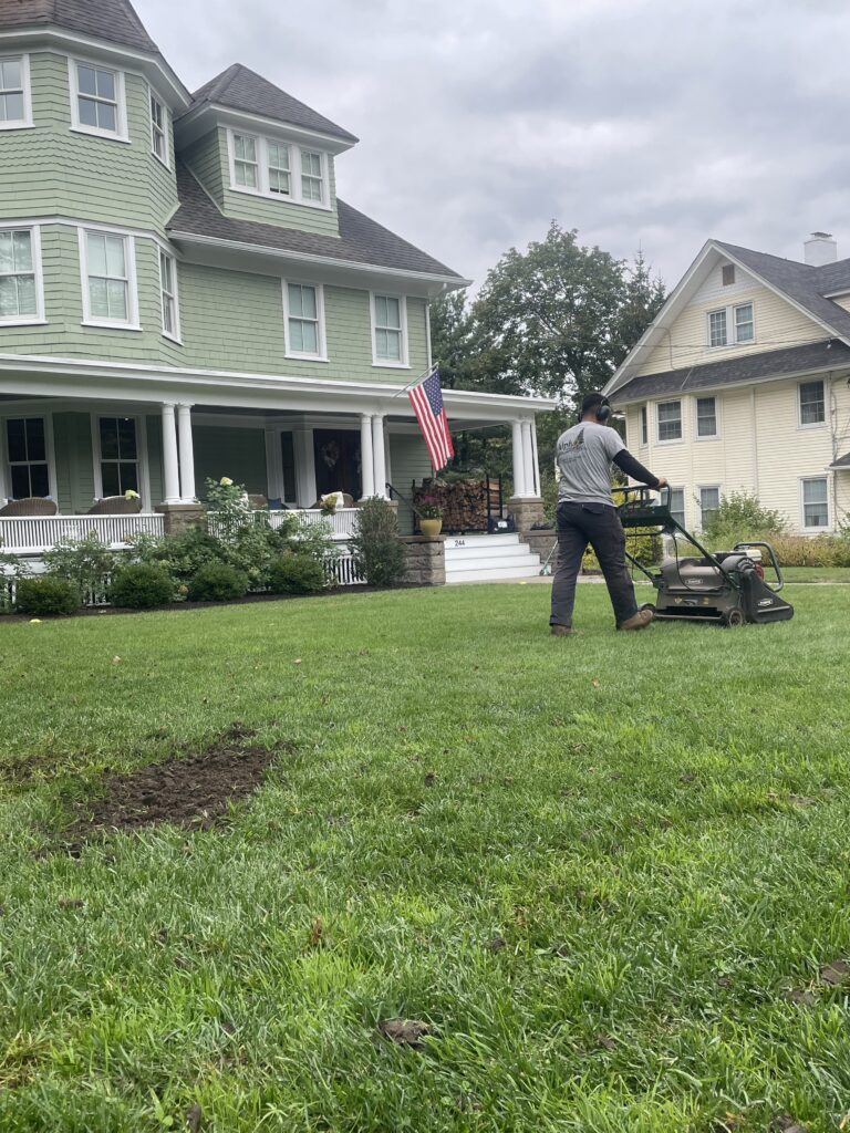 Aeration being done in Ridgewood NJ