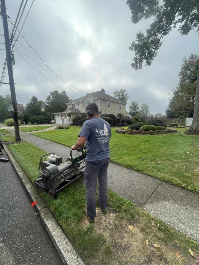 Aeration and Overseeding Passaic, Bergan & Morris County